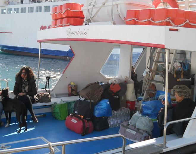 Niente nave, Giannutri è senza viveri 