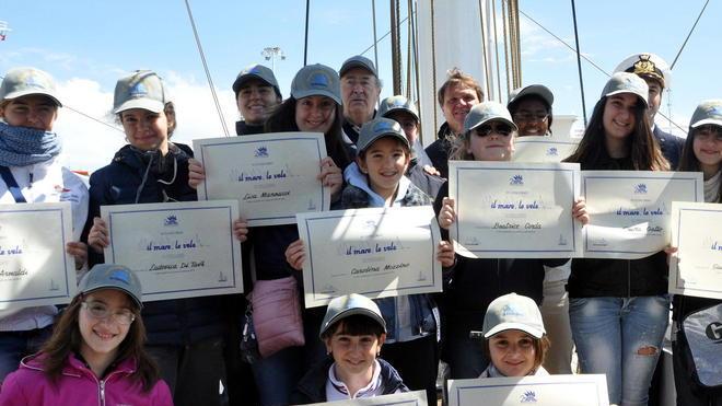 Con “Il mare, le vele” ragazzi delle scuole come veri marinai