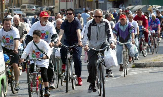 Domani fa tappa a Montecatini “Veni, vidi, bici”