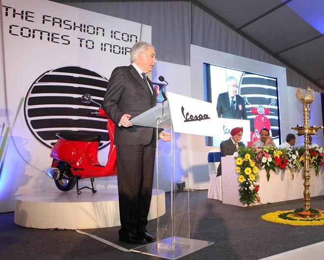Vespa debutta sul mercato indiano 