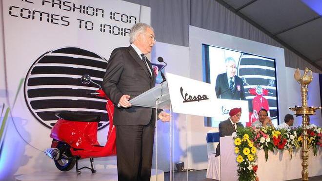 Vespa debutta sul mercato indiano