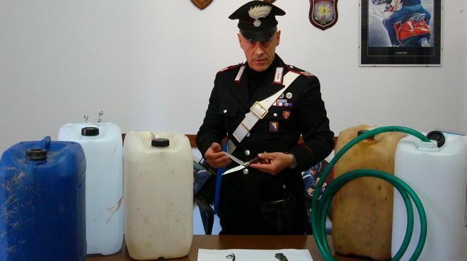 Tre uomini arrestati per furto di gasolio 