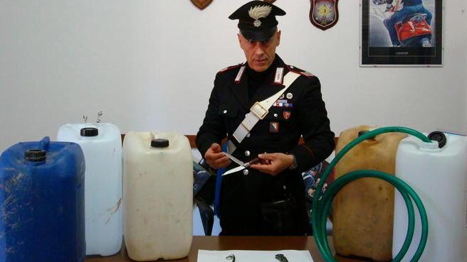 Tre uomini arrestati per furto di gasolio
