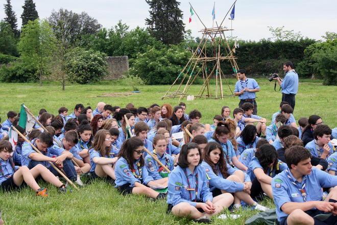 Trecento scout accampati alle Cascine di Tavola 