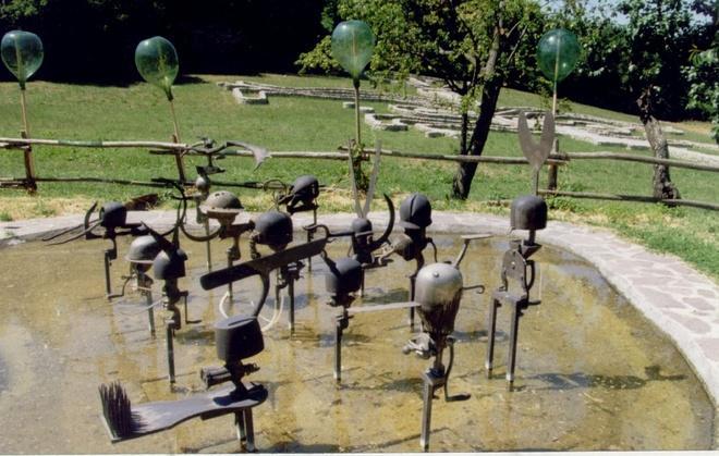 Touring innamorato del giardino di Spoerri 