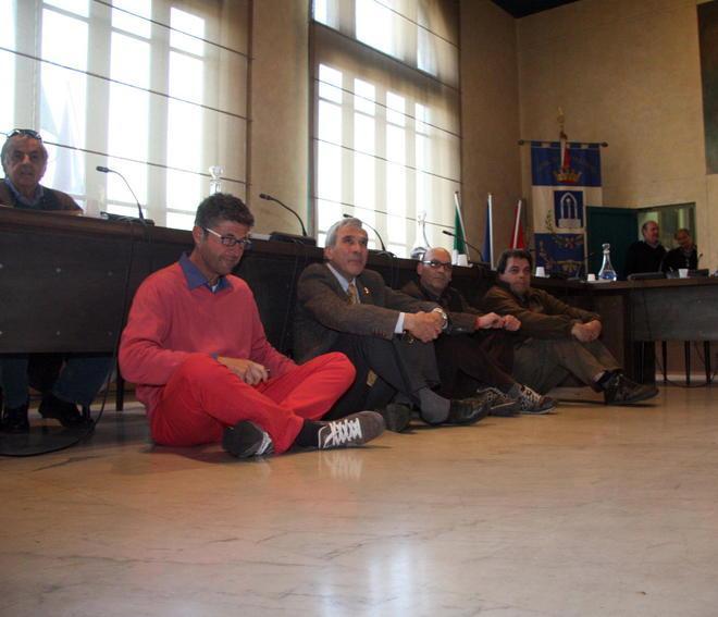 Mallegni capopopolo della protesta contro le nuove tasse 