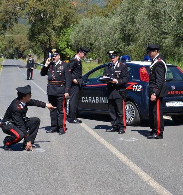 Raffiche di mitra contro i militari 