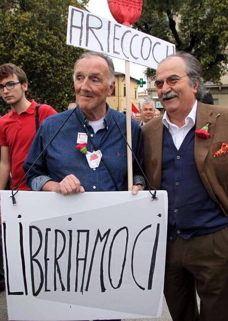 Ottomila in piazza a difesa del lavoro Protesta dell’Intifada 