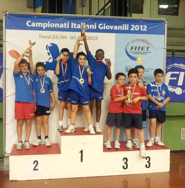 Tennis-tavolo, a Terni l’Apuania conquista tre medaglie d’argento