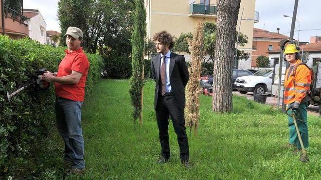 Azienda agricola adotta giardino in via Marruota