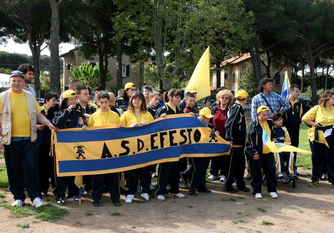Grande festa per gli atleti disabili