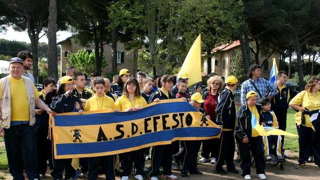 Grande festa per gli atleti disabili