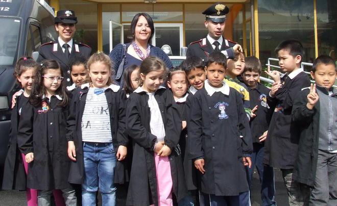 Gli alunni montemurlesi “Sicuri insieme” 