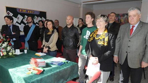 Napolitano si congratula col sindaco Pellegrini