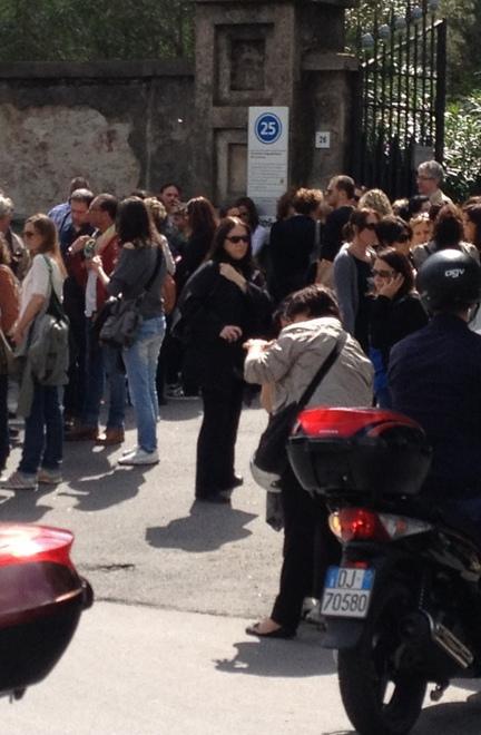 Folla commossa per l’addio a Bertini 