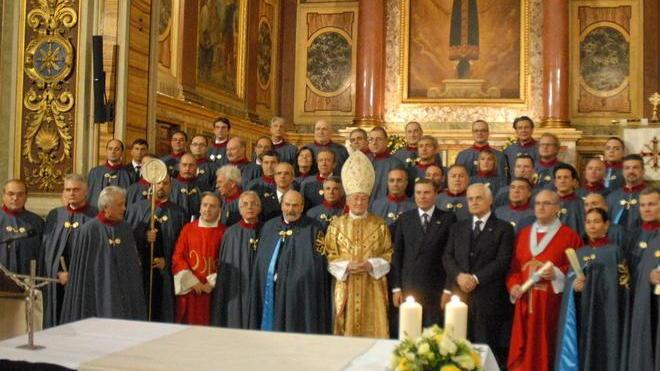 Cinquanta cavalieri giurano fedeltà all’Ordine Costantiniano