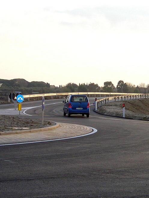 Via per Rosignano chiusa 5 giorni 
