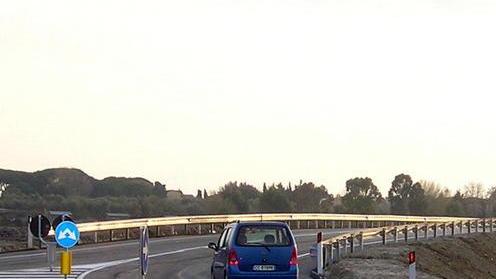 Via per Rosignano chiusa 5 giorni