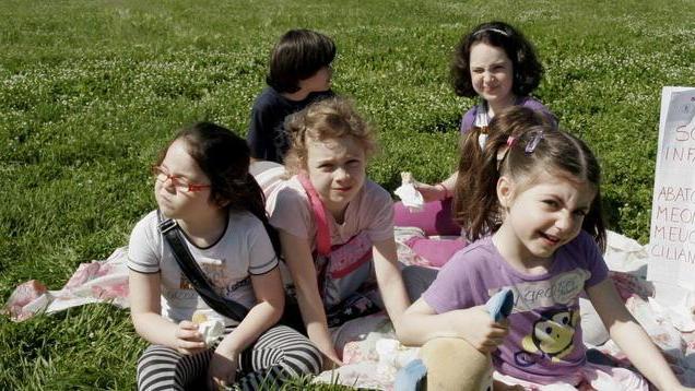 Gli “Orti scolastici” festeggiati da bambini e genitori