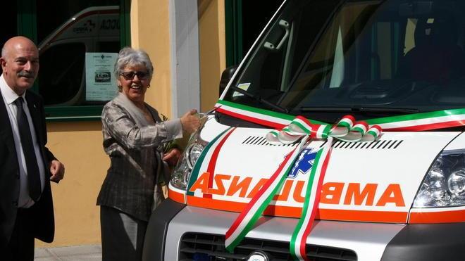 Un nuovo mezzo per la Croce Verde