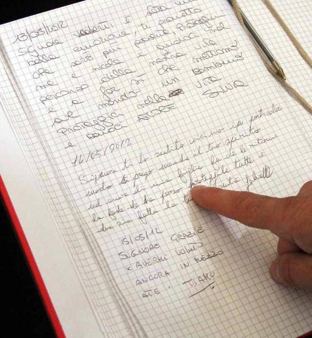 Il volto di Gesù non si stacca più 