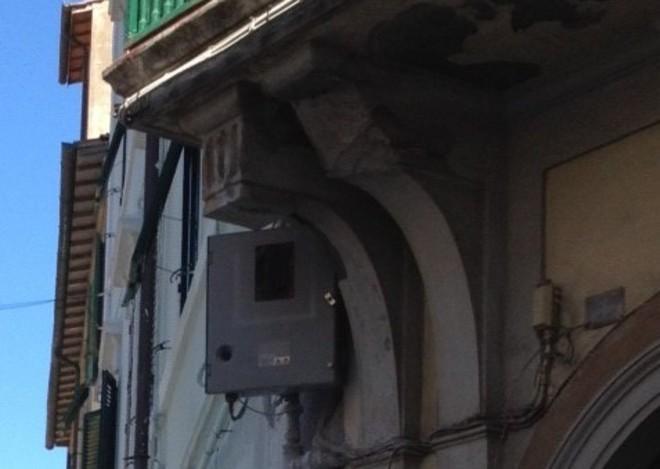 L’azione registrata da una telecamera 