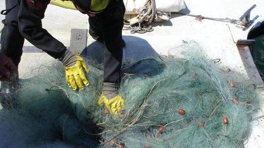 Quattrocentro metri di rete sequestrati