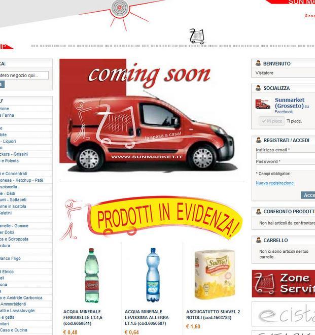 Ora la spesa si fa online e arriva a casa 