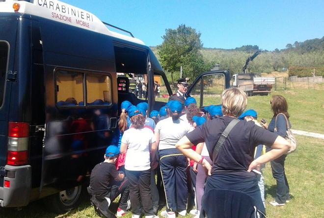 Lezione di volontariato alle elementari