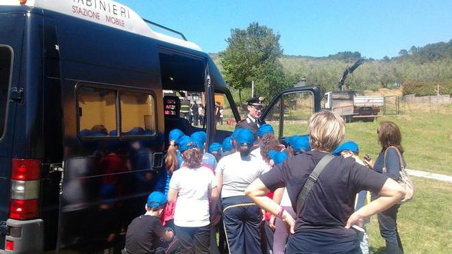Lezione di volontariato alle elementari