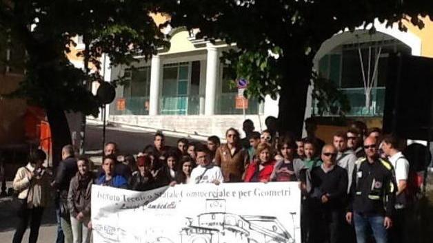 Alunni del Campedelli a L’Aquila