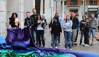 Livorno, flashmob contro l'omofobia 