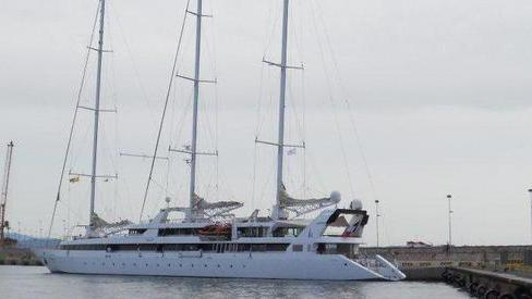 “le ponant” alla banchina trieste