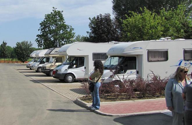 Inaugurata la nuova area camper 