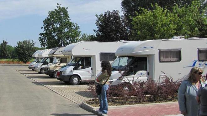 Inaugurata la nuova area camper