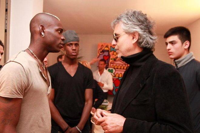 Balotelli e Bocelli insieme al Beach Club Versilia