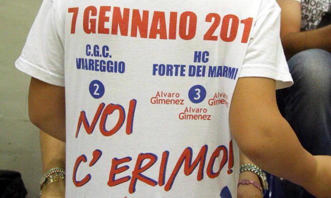 La maglietta celebrativa
