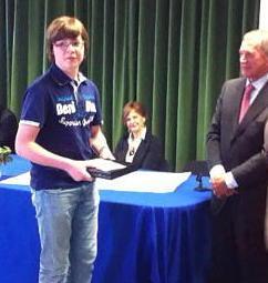 Leonardo Duglio a scuola in America 