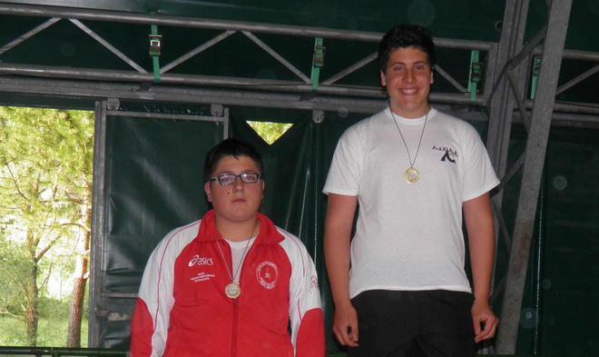 Sollevamento pesi, Nicolò campione regionale
