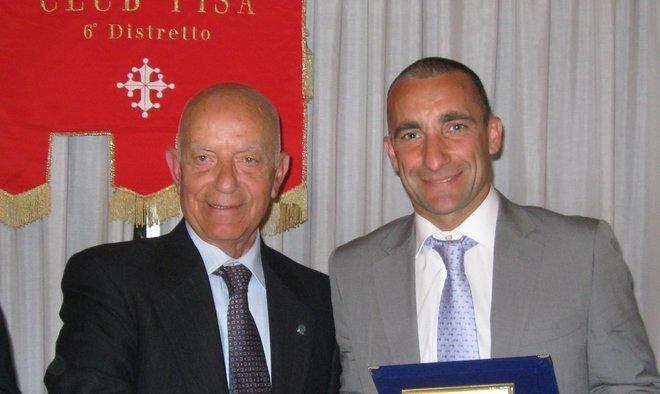 Serata al Panathlon in onore di Fabrizio Demarchi (Cus)