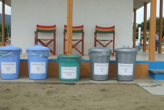Rifiuti, in spiaggia la raccolta differenziata