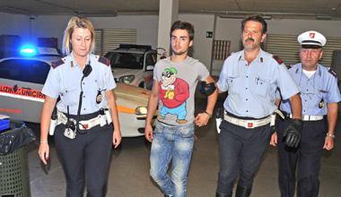Portato in carcere il pirata della strada 