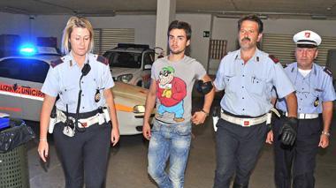 Portato in carcere il pirata della strada