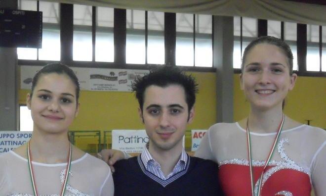 Federica e Francesca sono ai tricolori a rotelle
