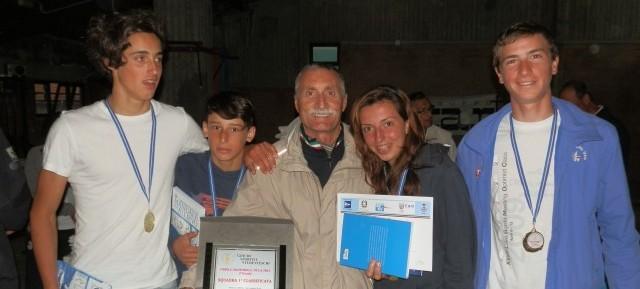 Quattro maremmani campioni italiani di vela a Policoro