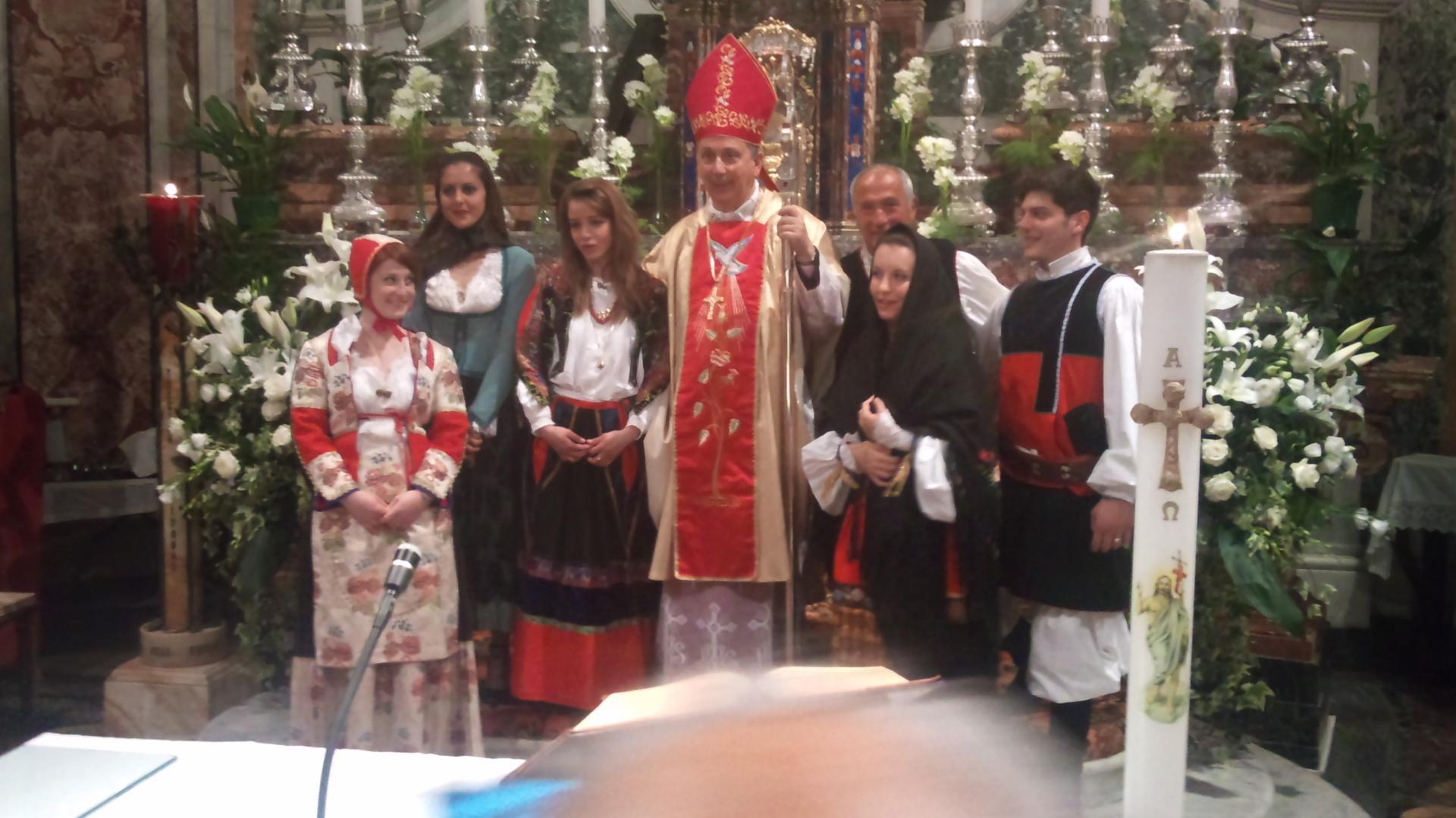 Festa della comunità sarda al santuario di Montenero 