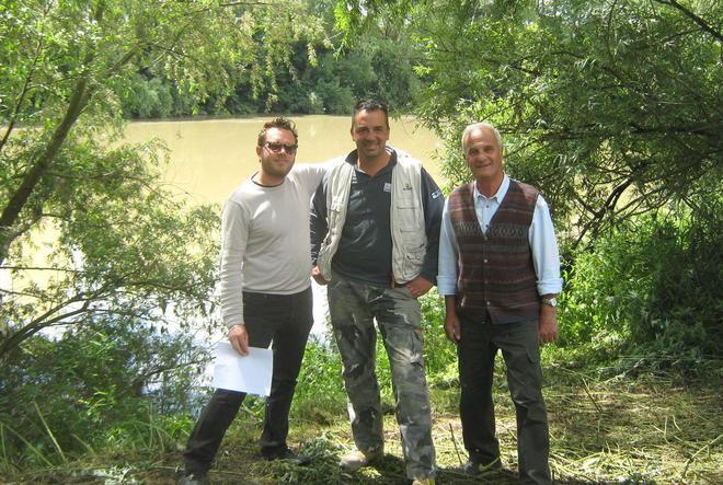 Al Piaggione è di nuovo visibile l’Arno