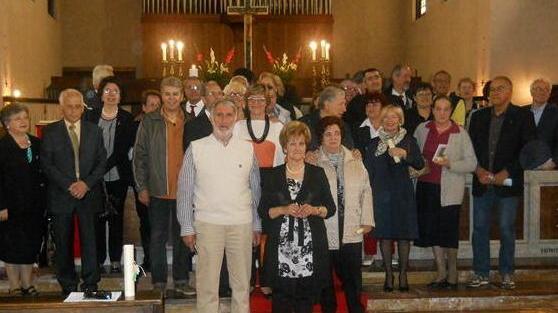 Gran festa per venti coppie sposate negli anni Sessanta