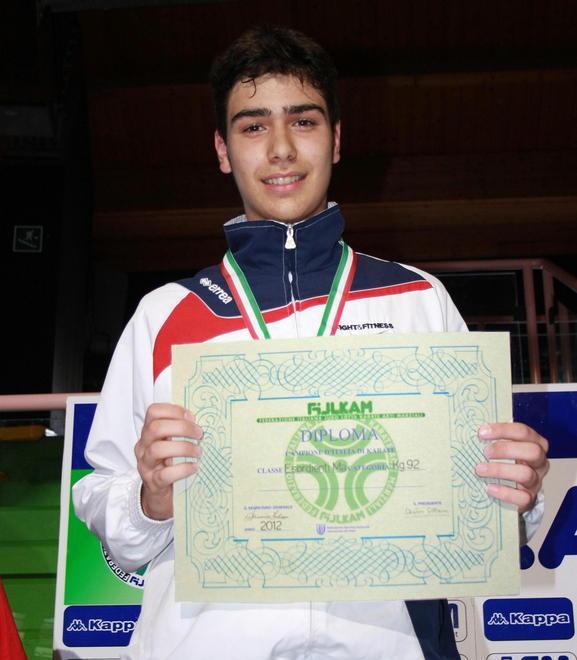 Catastini della Dojo Karate si laurea campione italiano