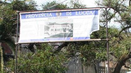 Villa Argentina, lavori fermi